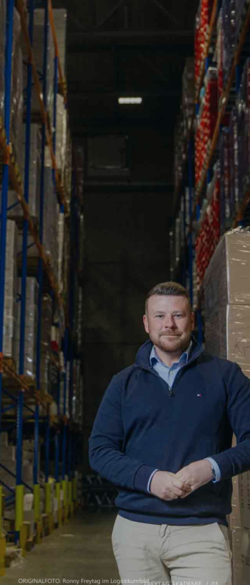 Ronny Freytag im Logistikumfeld