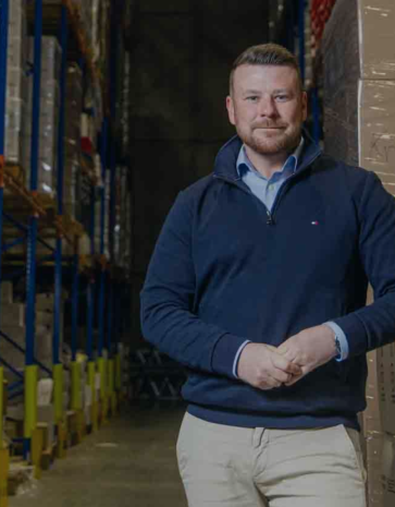 Ronny Freytag im Logistikumfeld